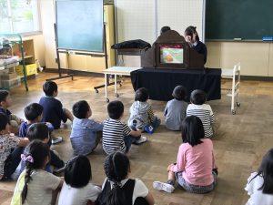 貞山小への読み聞かせ活動（図書委員会）