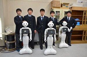 Pepperを活用した授業展開（電気・土木）